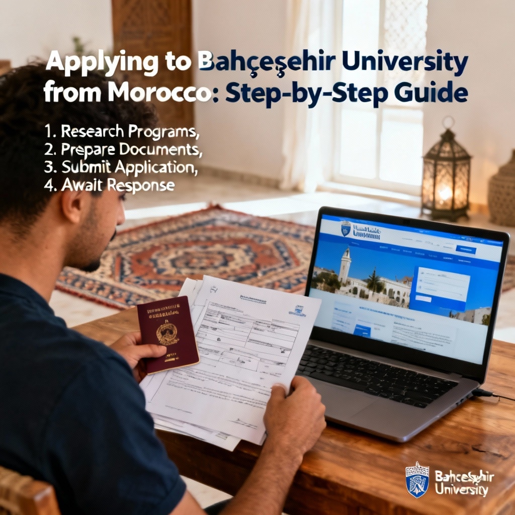 Bahçeşehir University how to apply from Morocco for foreigners