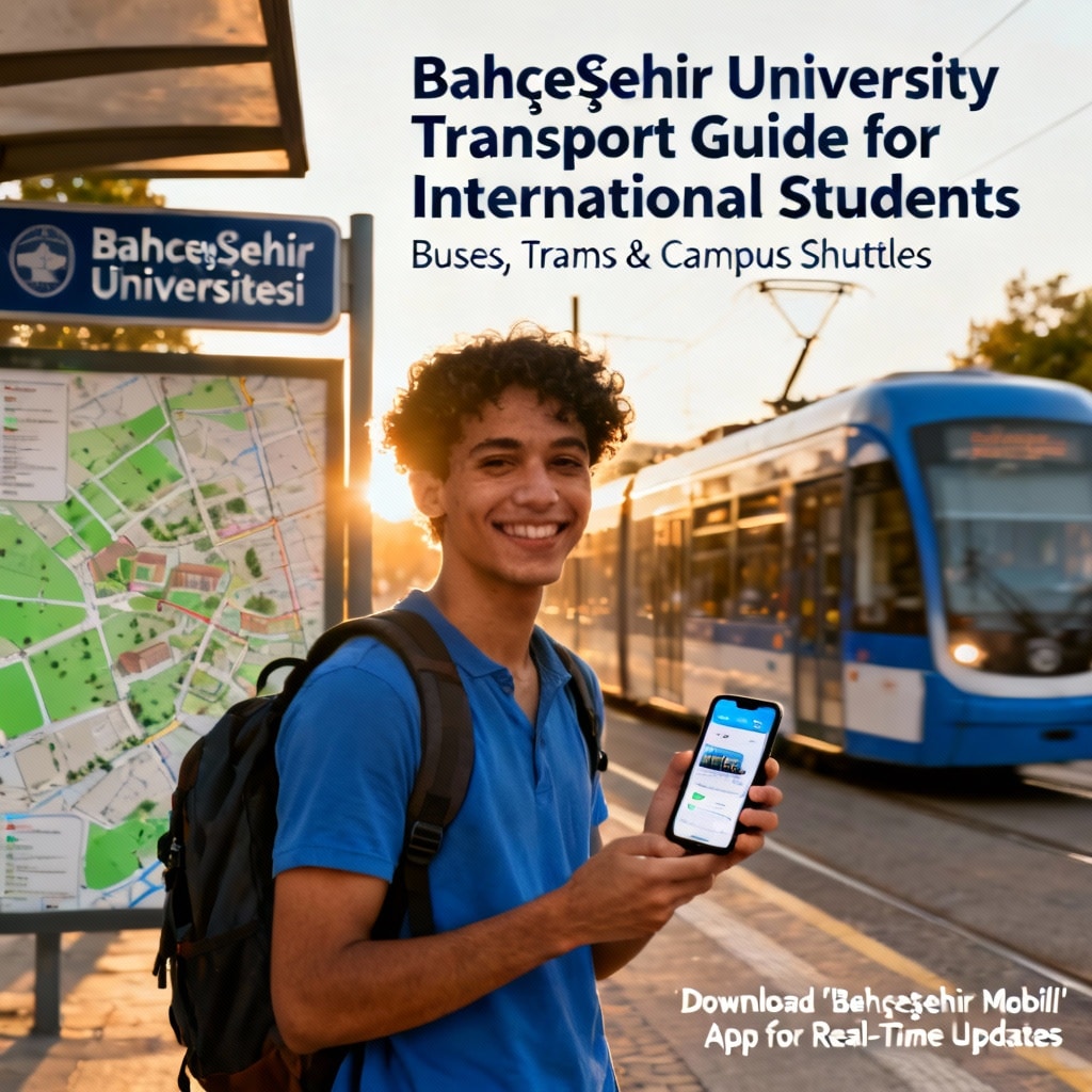 Bahçeşehir University transportation guide for international students