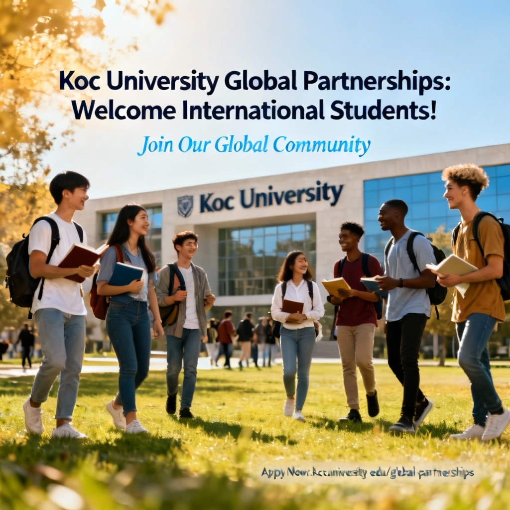 Koç University global partnerships for foreigners