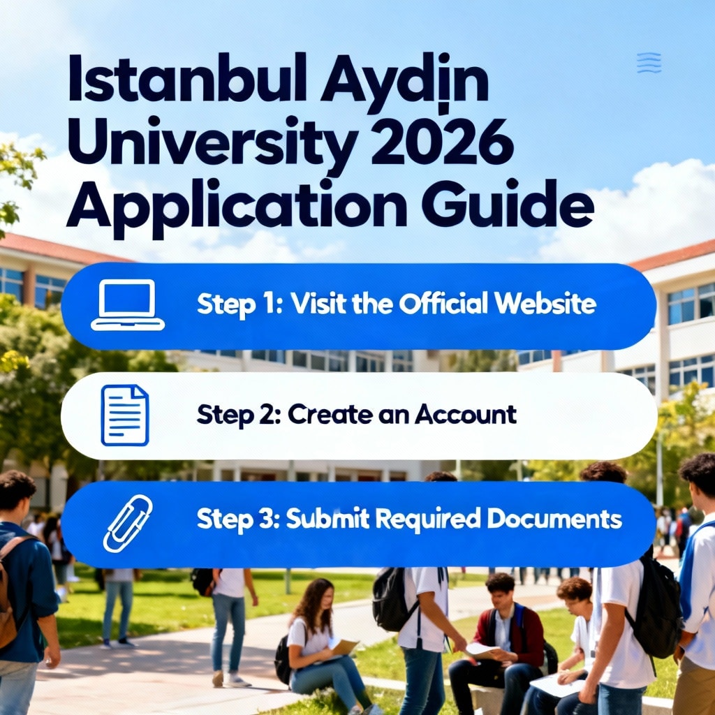 Istanbul Aydın University application process step by step 2026 guide