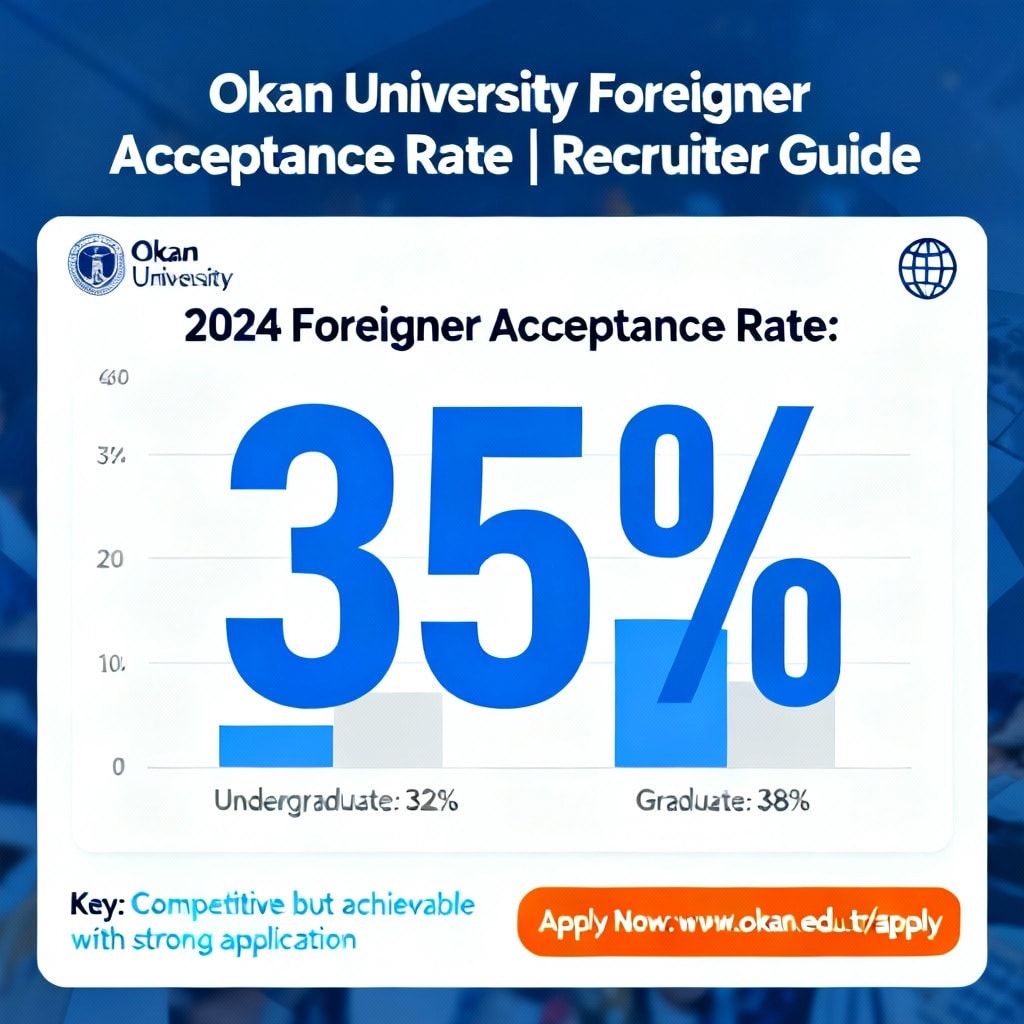 Okan University acceptance rate for foreigners