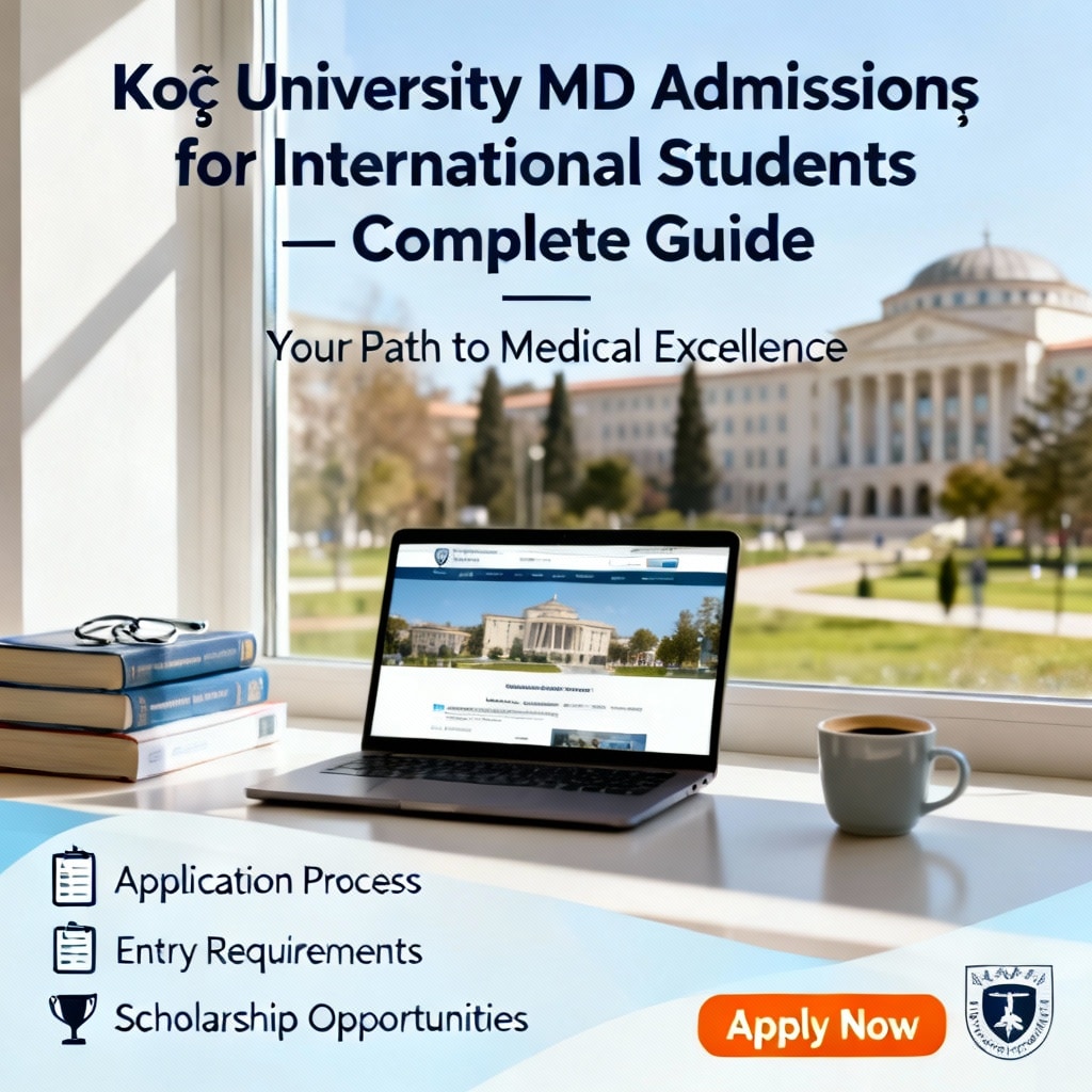 Koç University medical faculty admission for international students