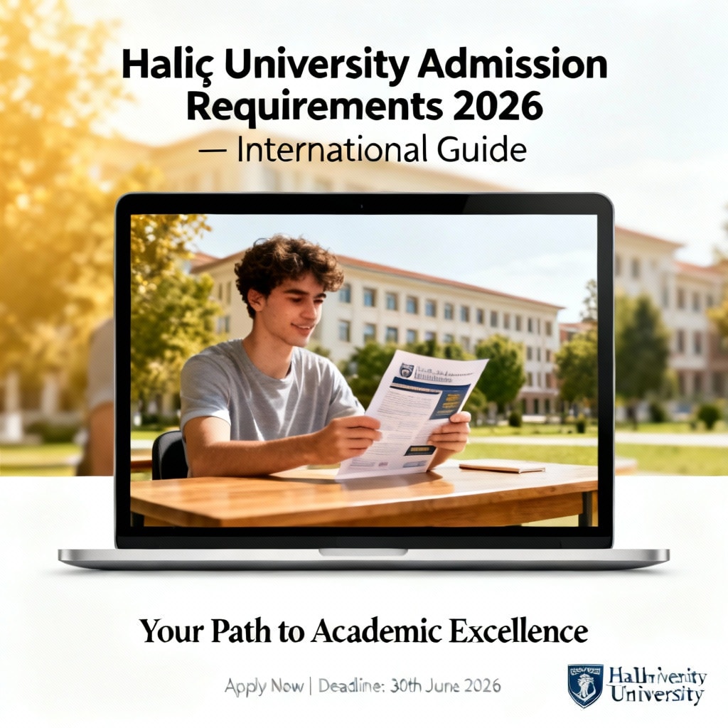 Haliç University admission requirements 2026 guide