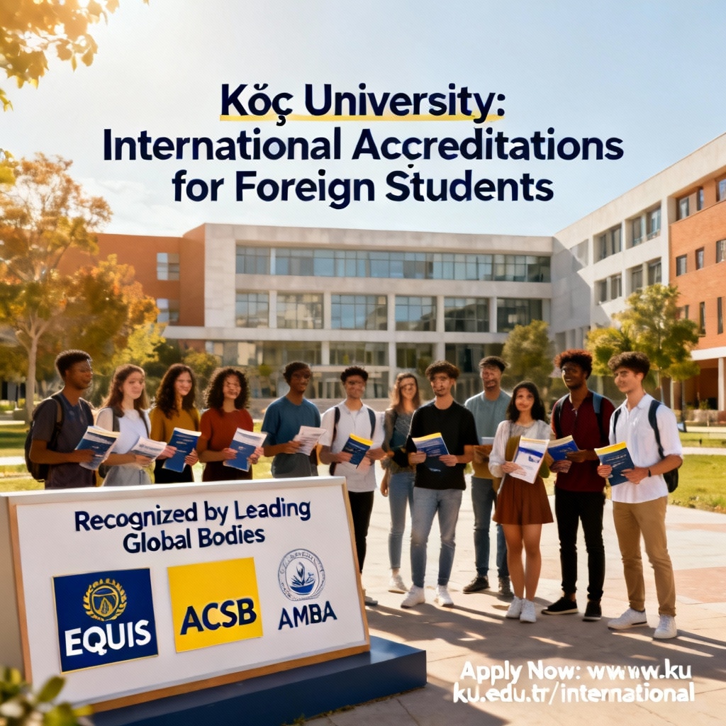 Koç University international accreditation for foreigners