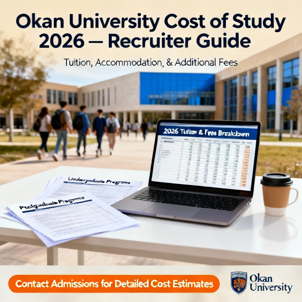 Okan University cost of study per year 2026 guide