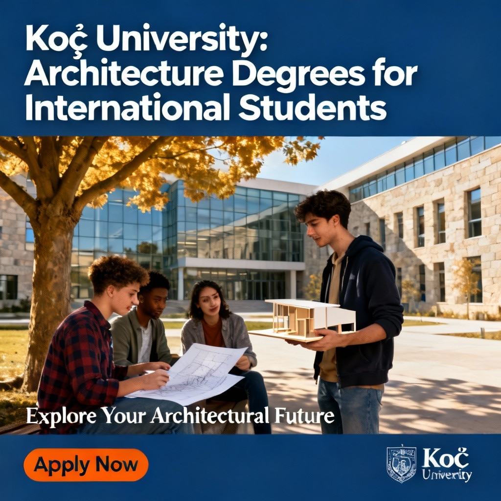Koç University architecture degrees for international students