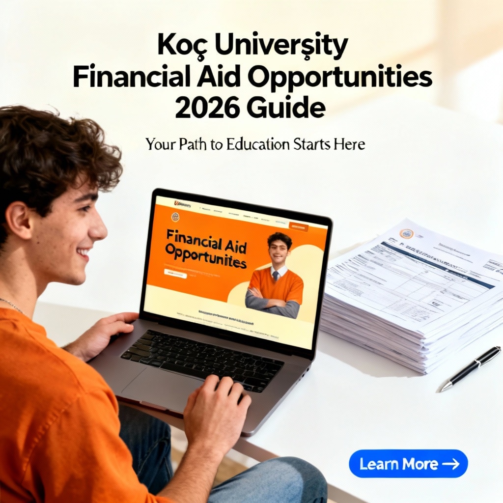 Koç University financial aid opportunities 2026 guide