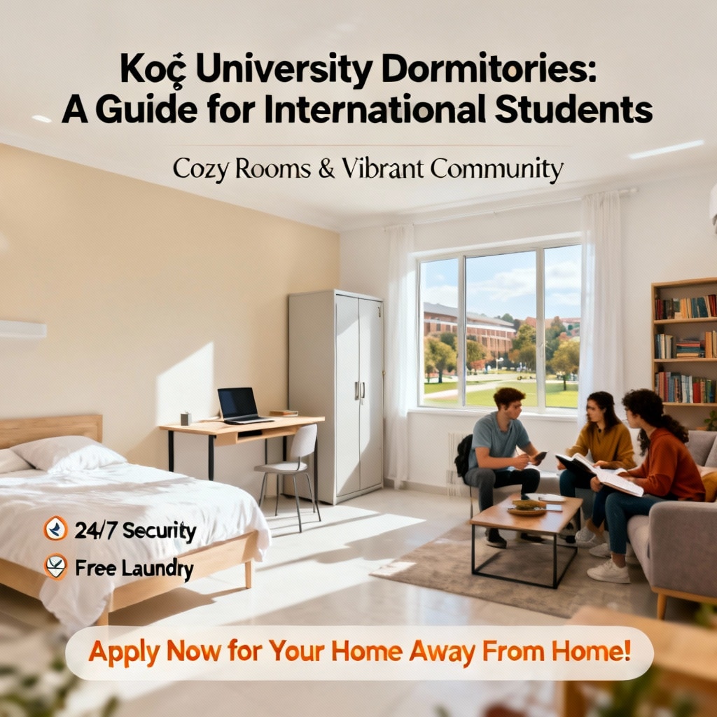 Koç University dormitories guide for international students