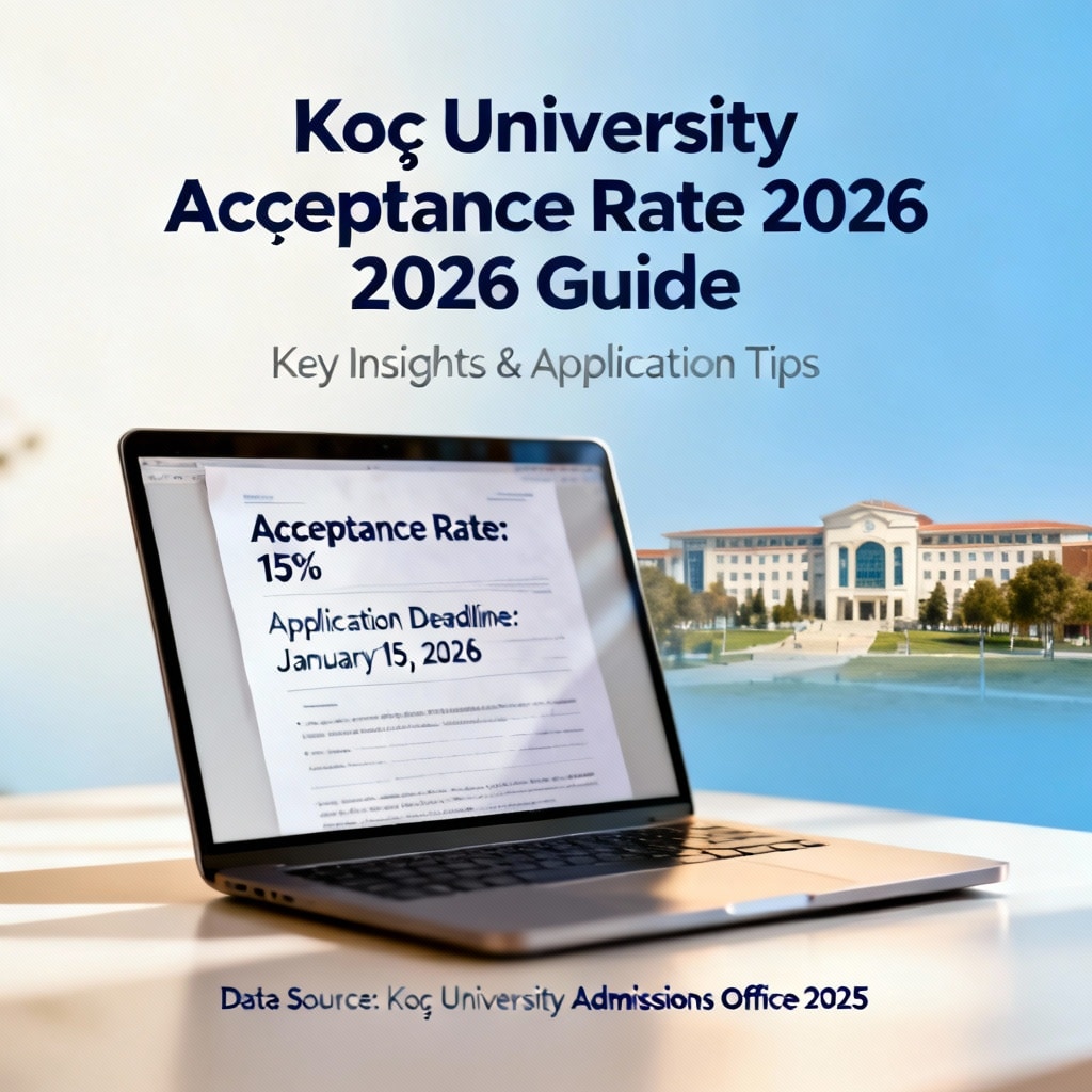 Koç University acceptance rate 2026 guide