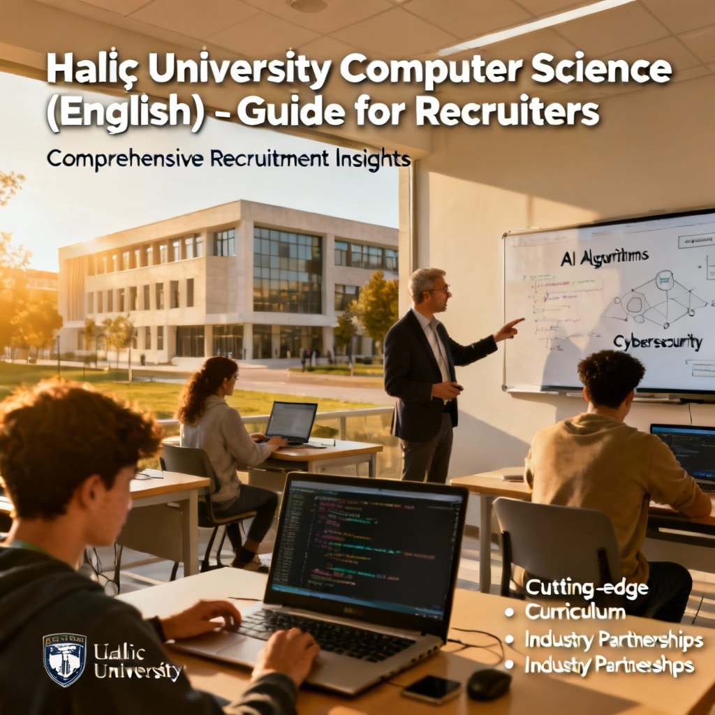 Haliç University computer science in English for international students