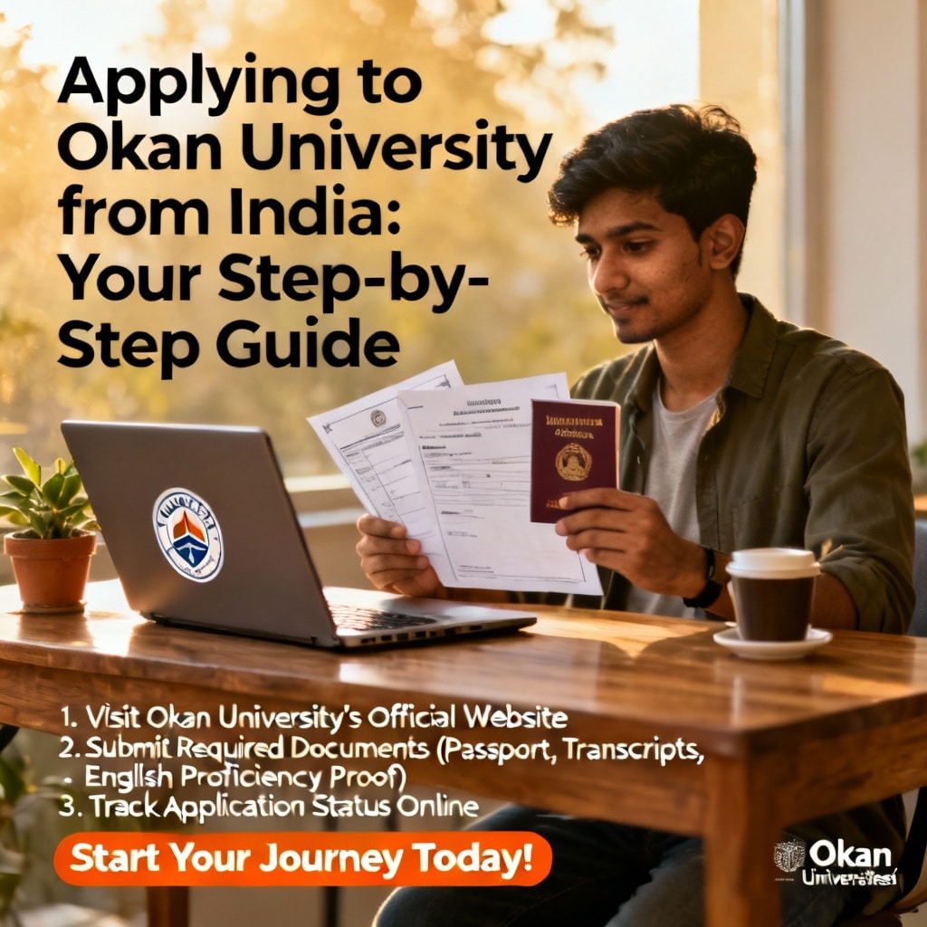 Okan University how to apply from India
