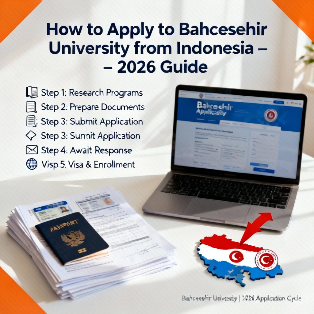 Bahçeşehir University how to apply from Indonesia 2026 guide