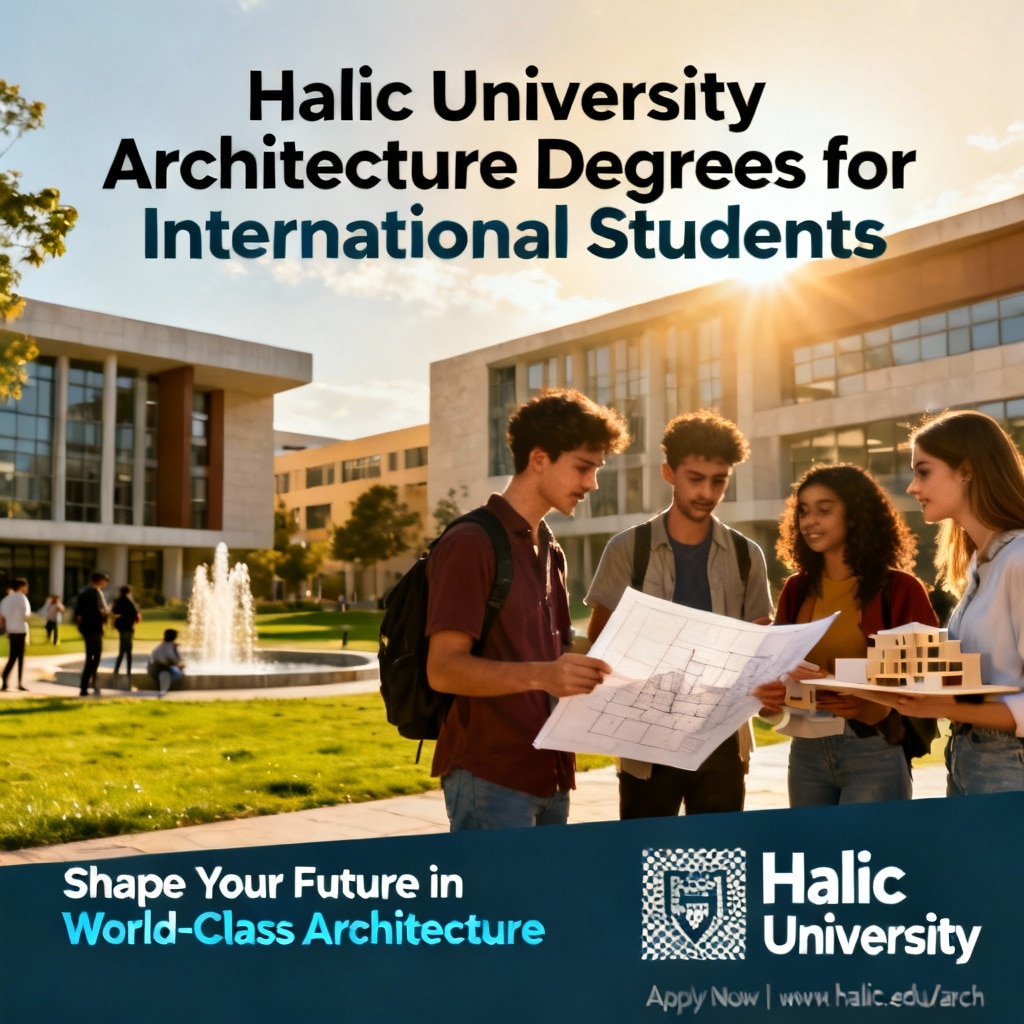 Haliç University architecture degrees for international students