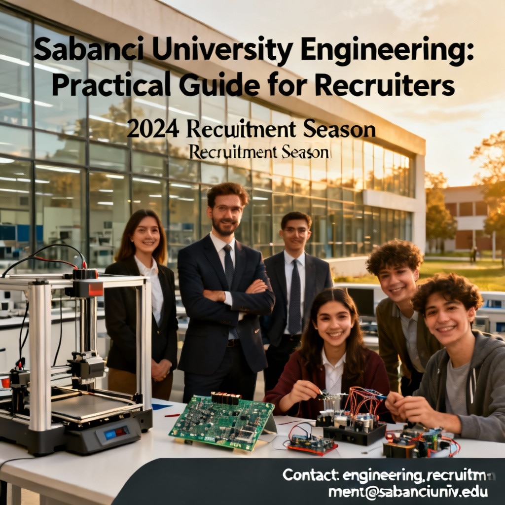 Sabancı University engineering programs