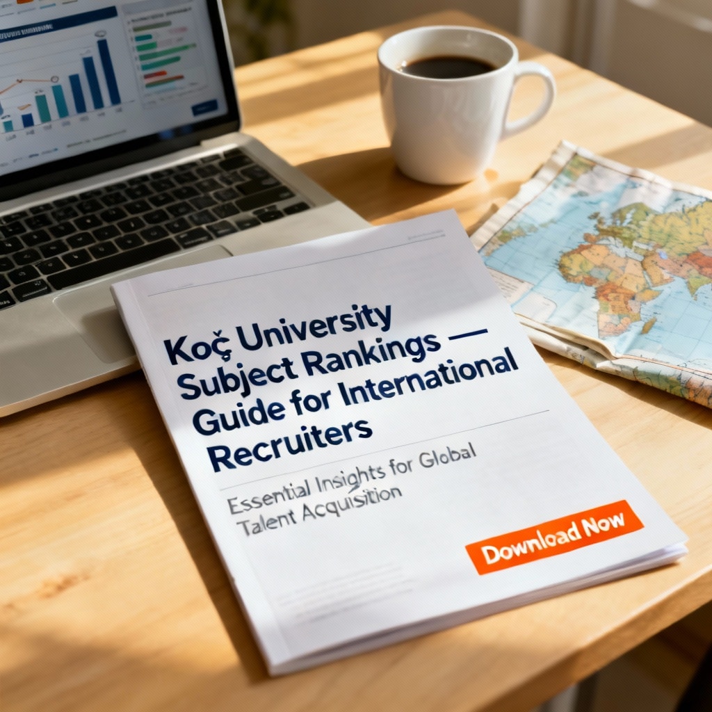 Koç University subject rankings for foreigners