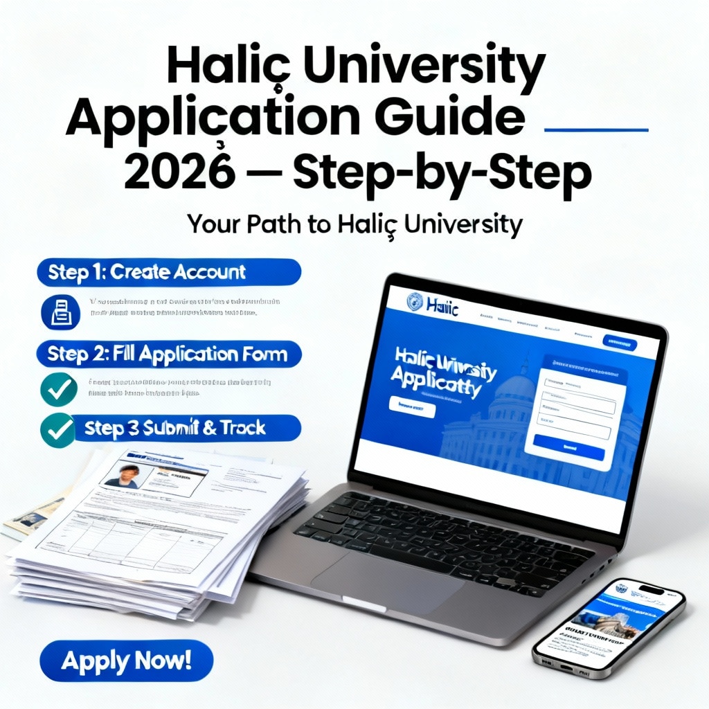 Haliç University application process step by step 2026 guide