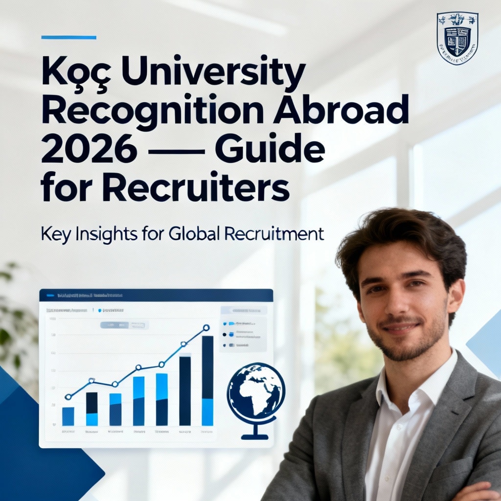 Koç University recognition abroad 2026 guide