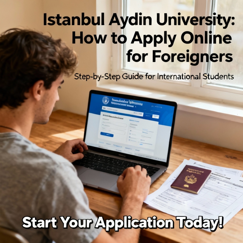 Istanbul Aydın University how to apply online for foreigners