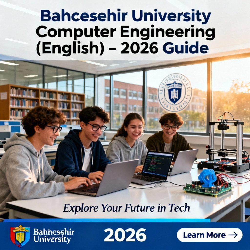 Bahçeşehir University computer science in English 2026 guide