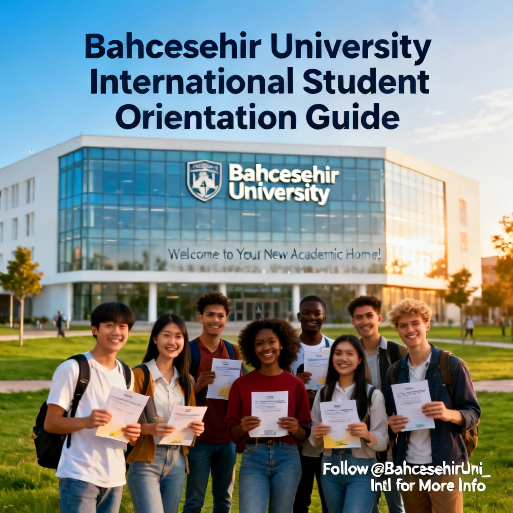 Bahçeşehir University orientation for new students for foreigners