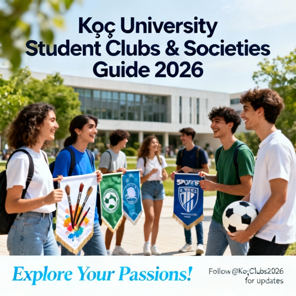 Koç University student clubs and societies 2026 guide