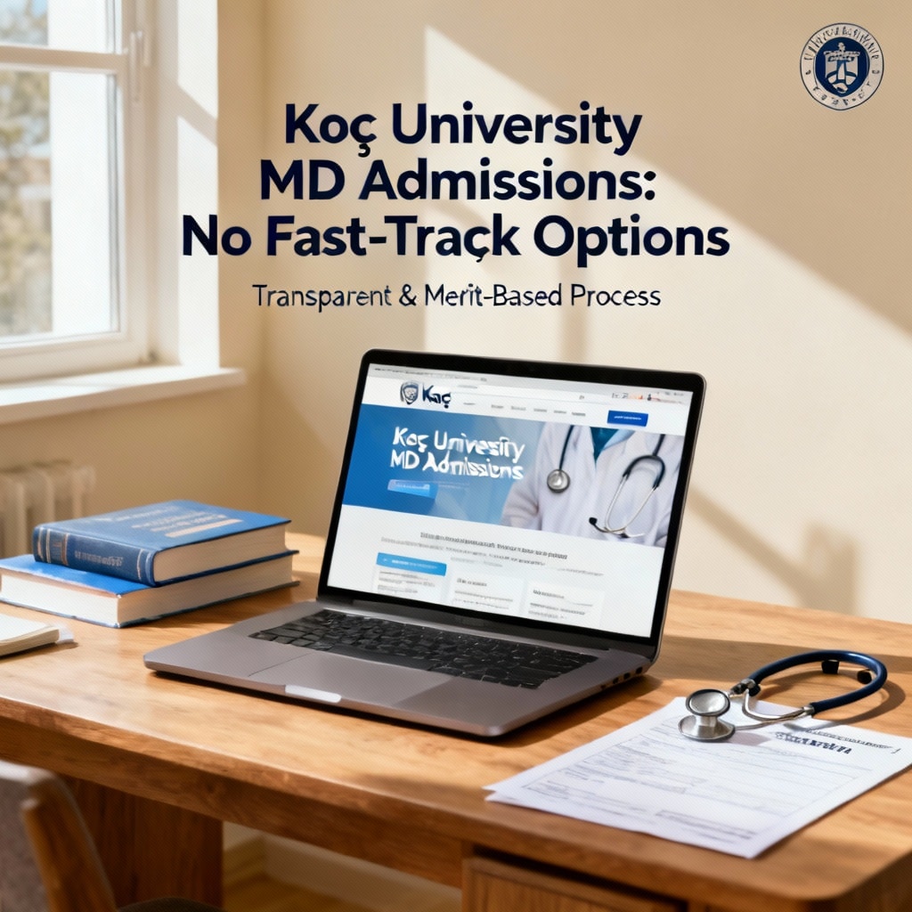 Koç University medical faculty admission fast-track options