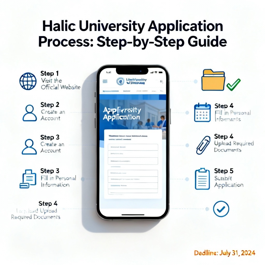 Haliç University application process step by step