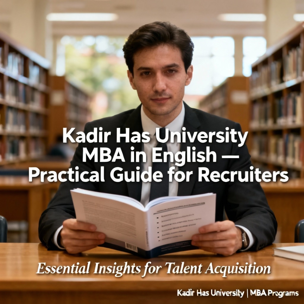 Kadir Has University MBA in English