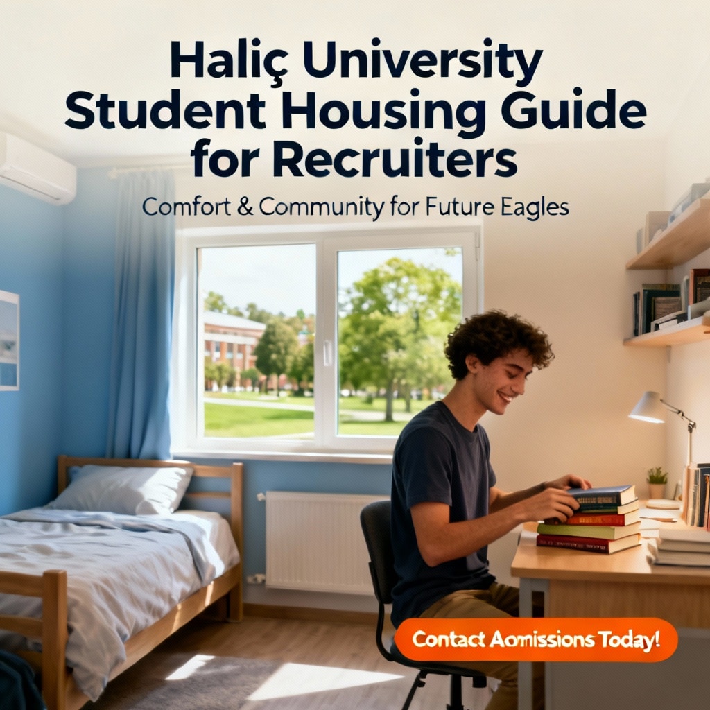 Haliç University student housing for international students