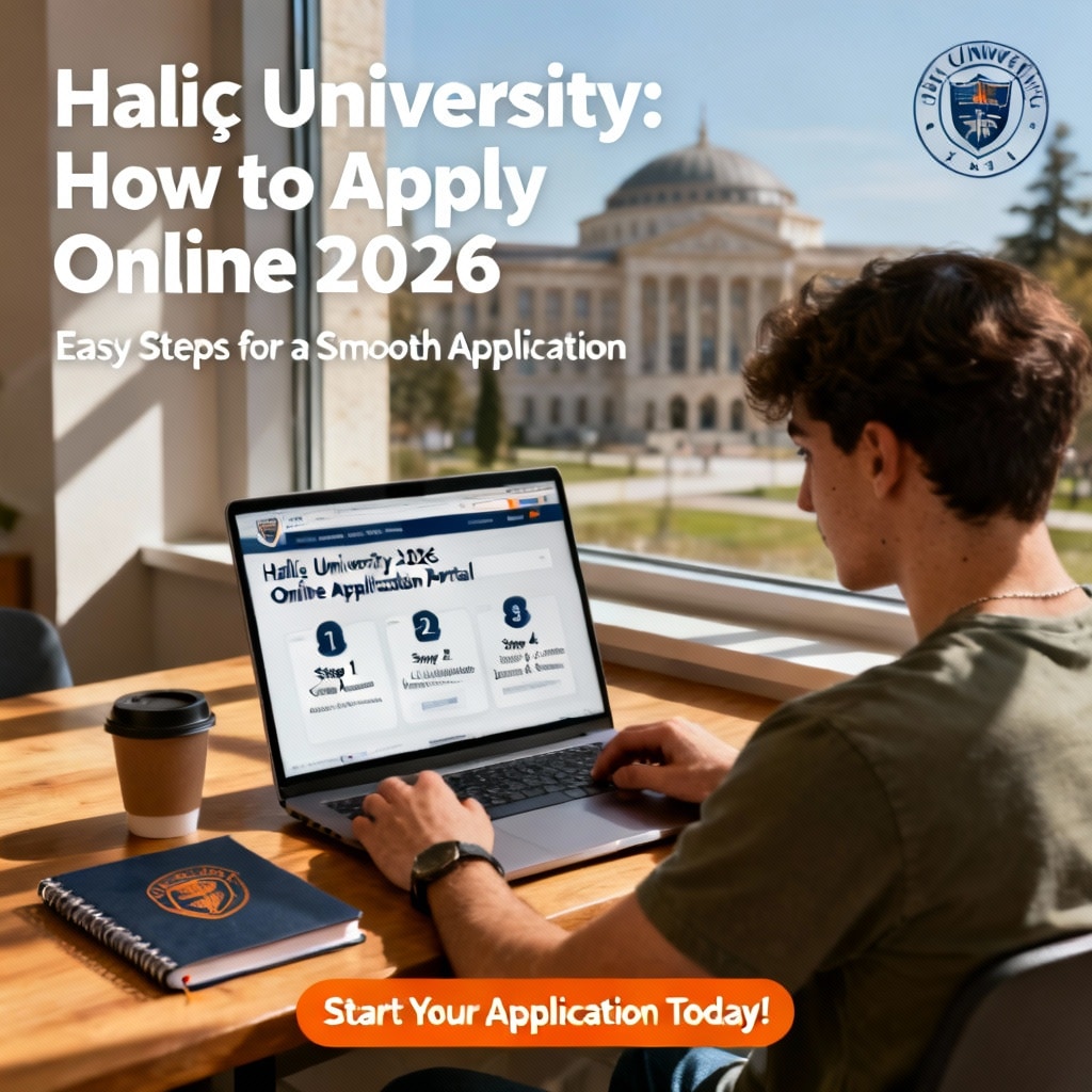 Haliç University how to apply online 2026 guide