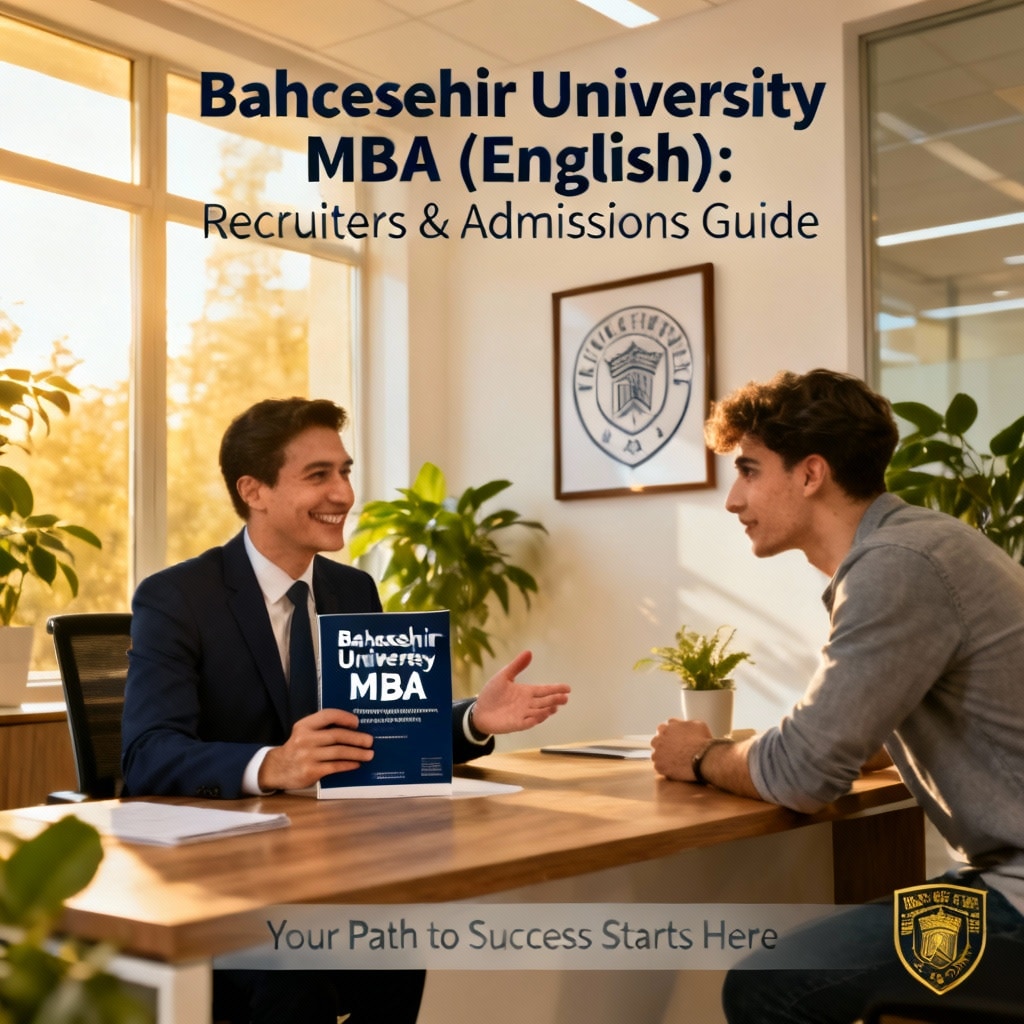 Bahçeşehir University MBA in English for foreigners
