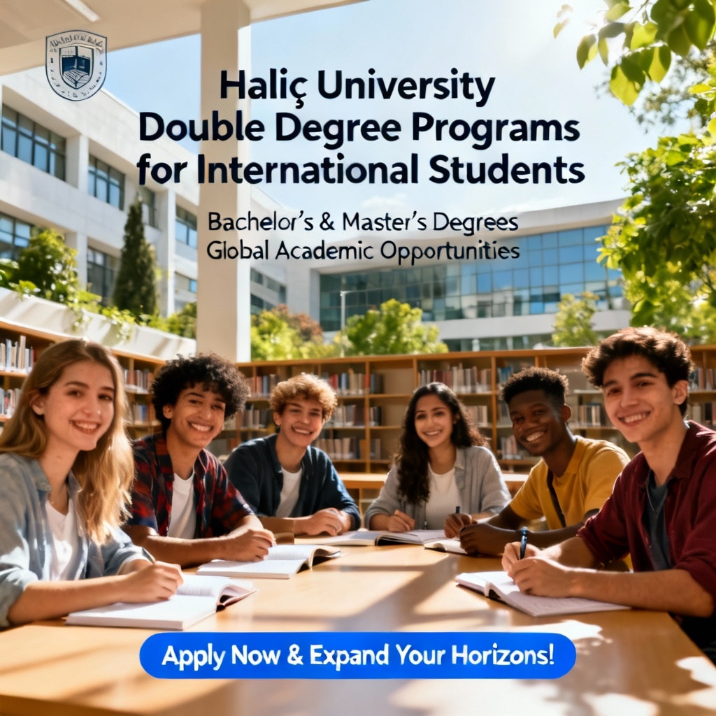 Haliç University double degree programs for international students