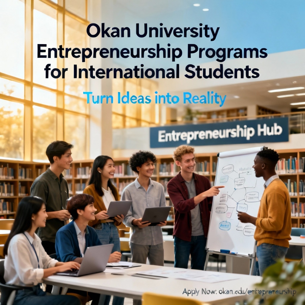 Okan University startup and entrepreneurship programs for international students