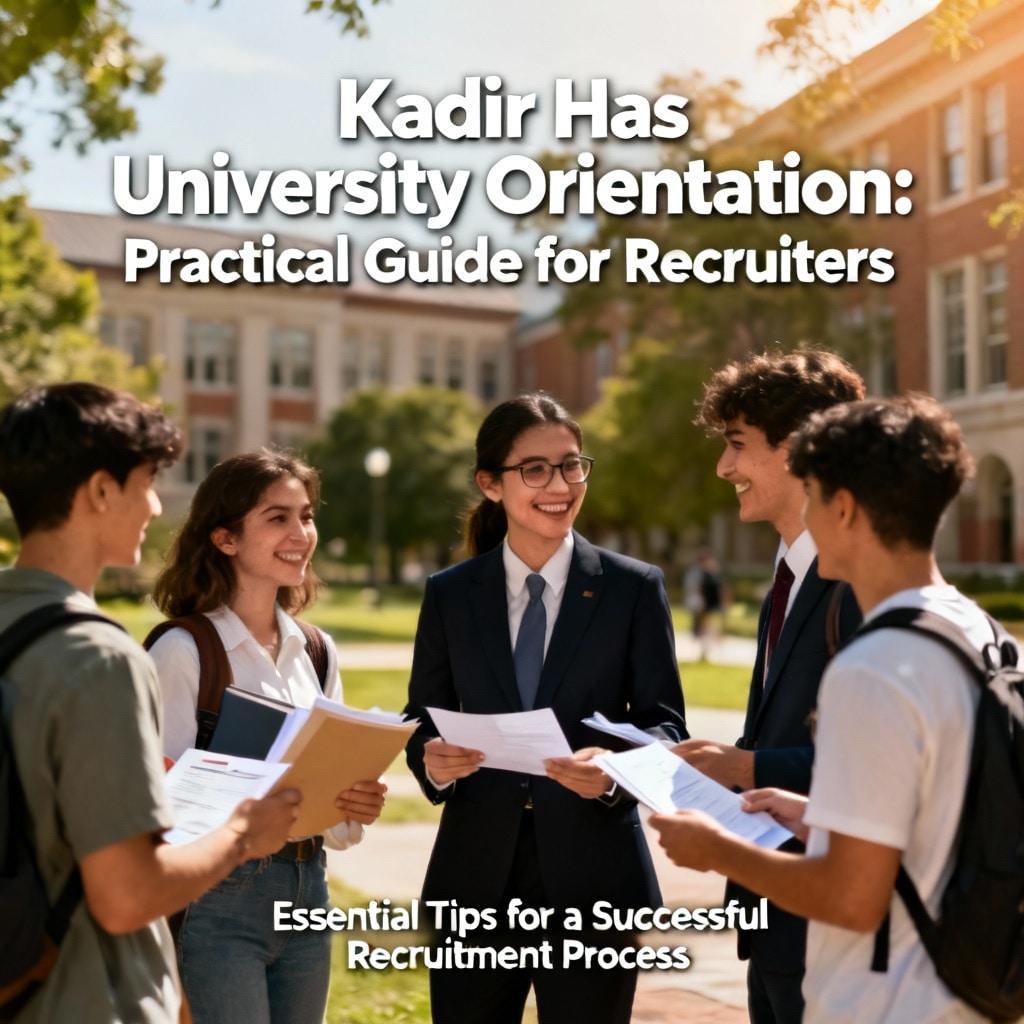 Kadir Has University orientation for new students
