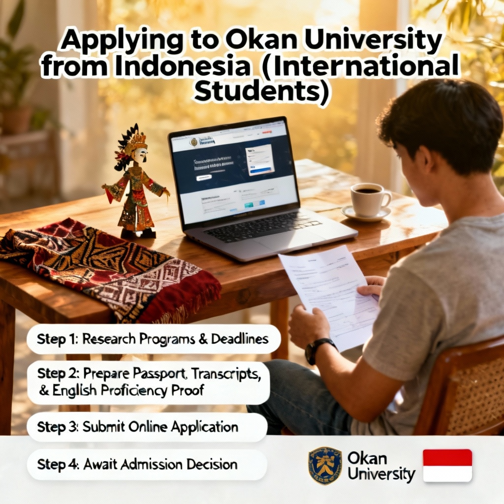 Okan University how to apply from Indonesia for foreigners