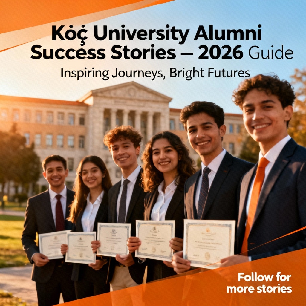 Koç University alumni success stories 2026 guide
