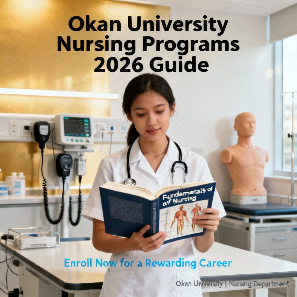 Okan University nursing programs 2026 guide
