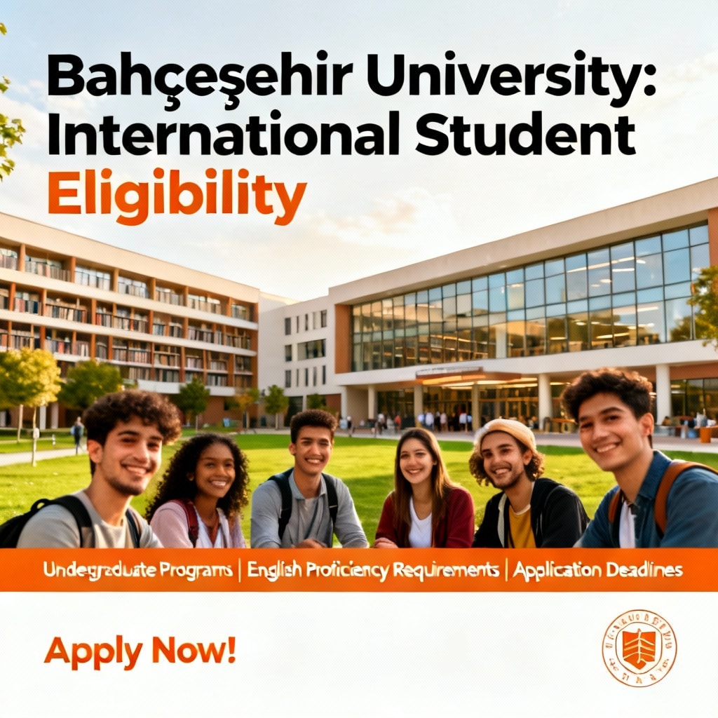 Bahçeşehir University eligibility for international students for international students