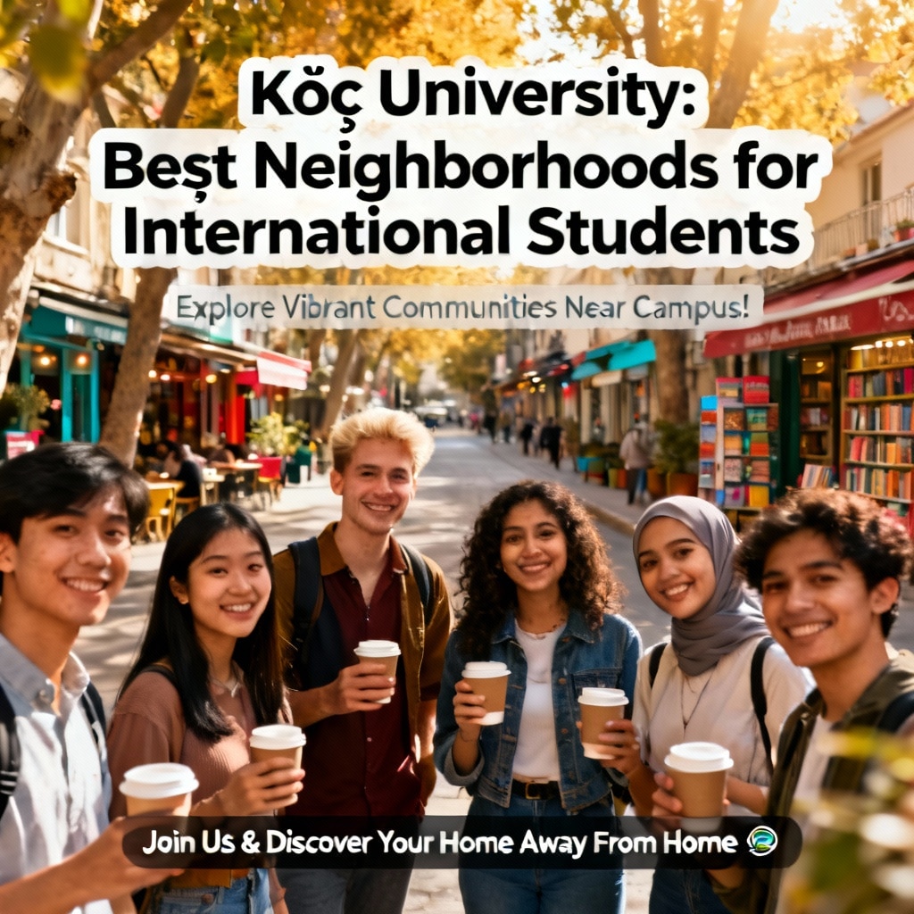 Koç University best neighborhoods for students for international students