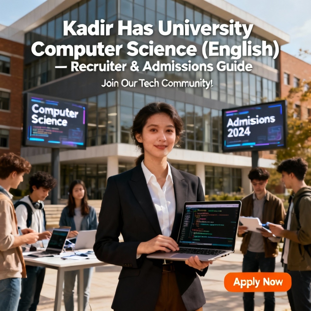 Kadir Has University computer science in English