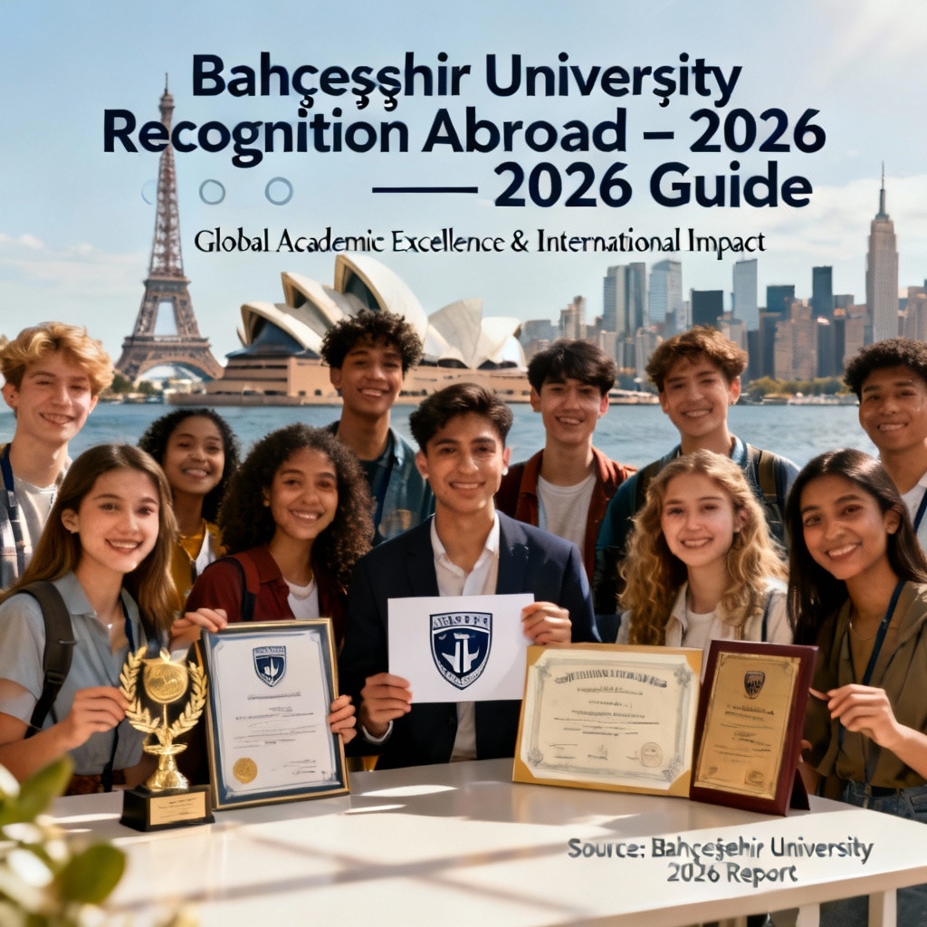Bahçeşehir University recognition abroad 2026 guide