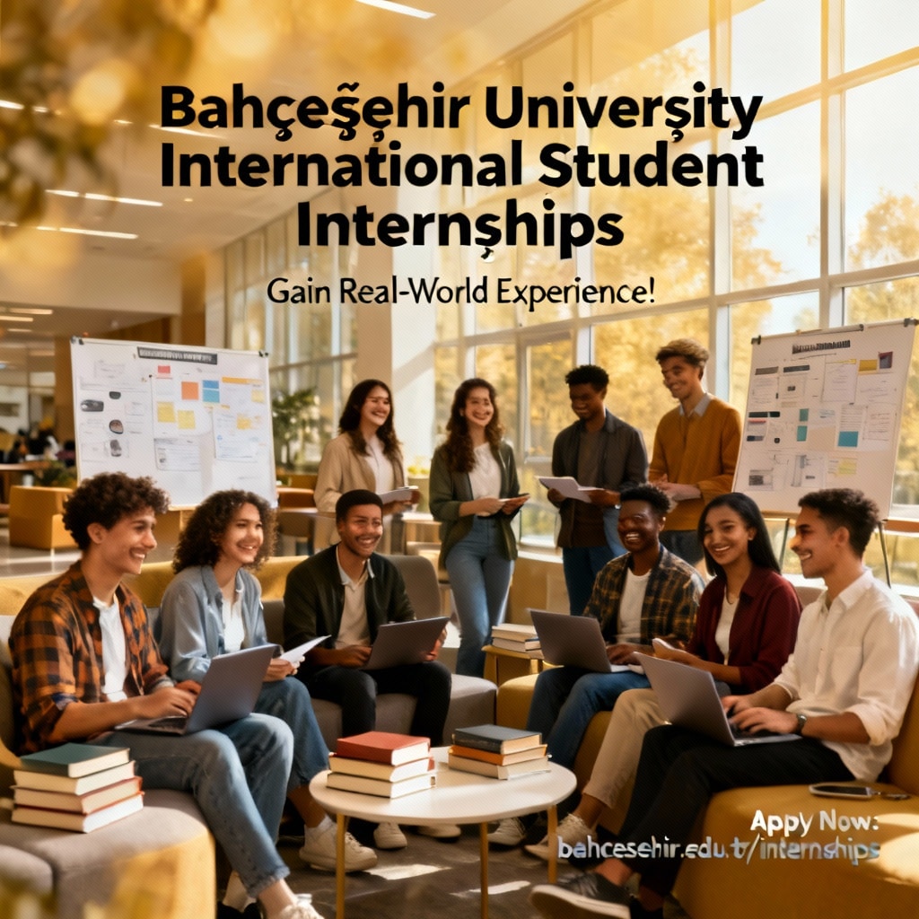 Bahçeşehir University internship opportunities for international students