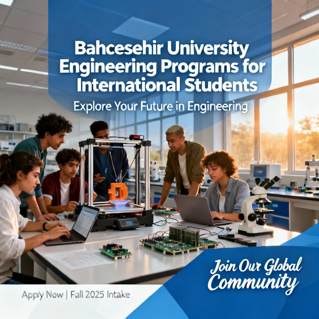 Bahçeşehir University engineering programs for foreigners