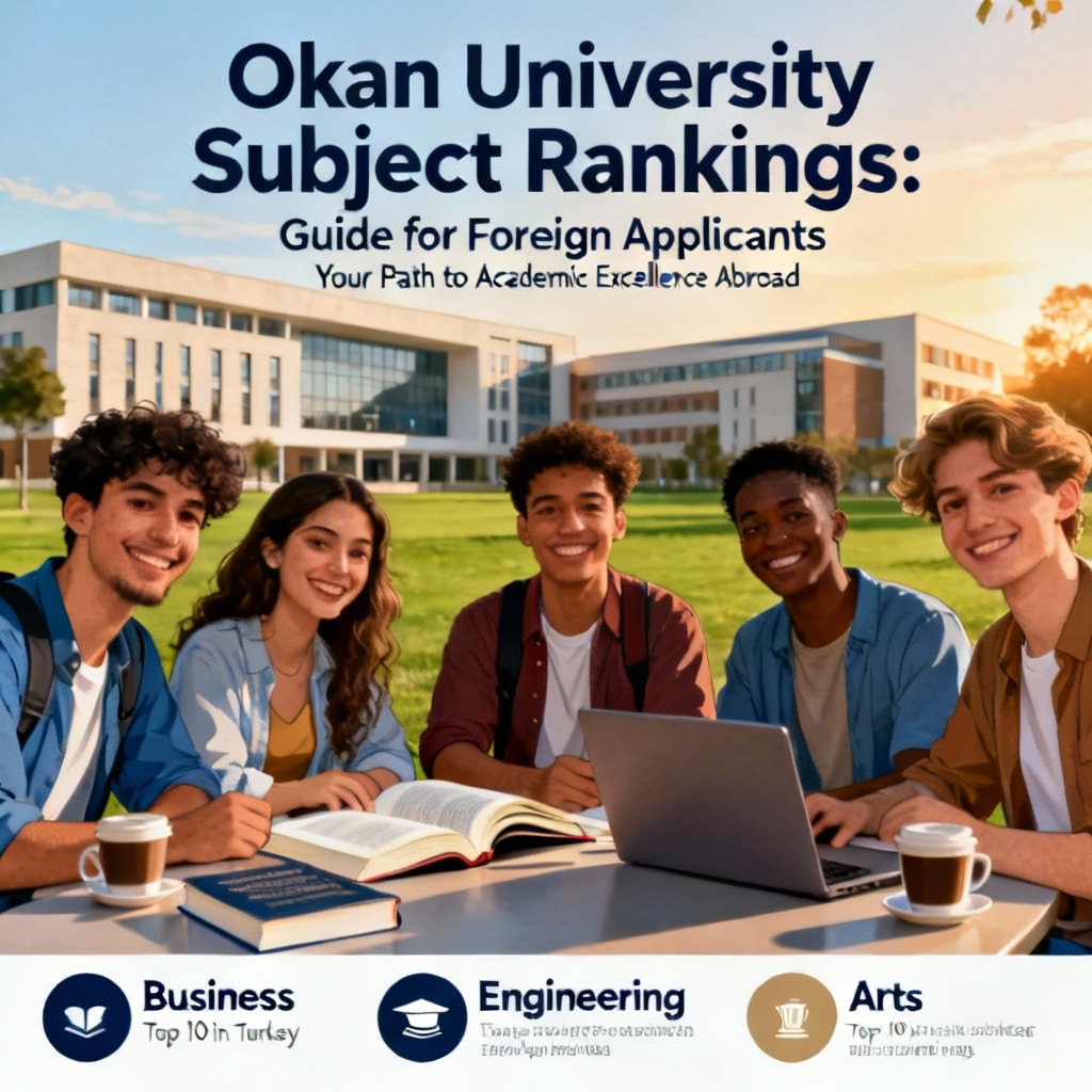 Okan University subject rankings for foreigners