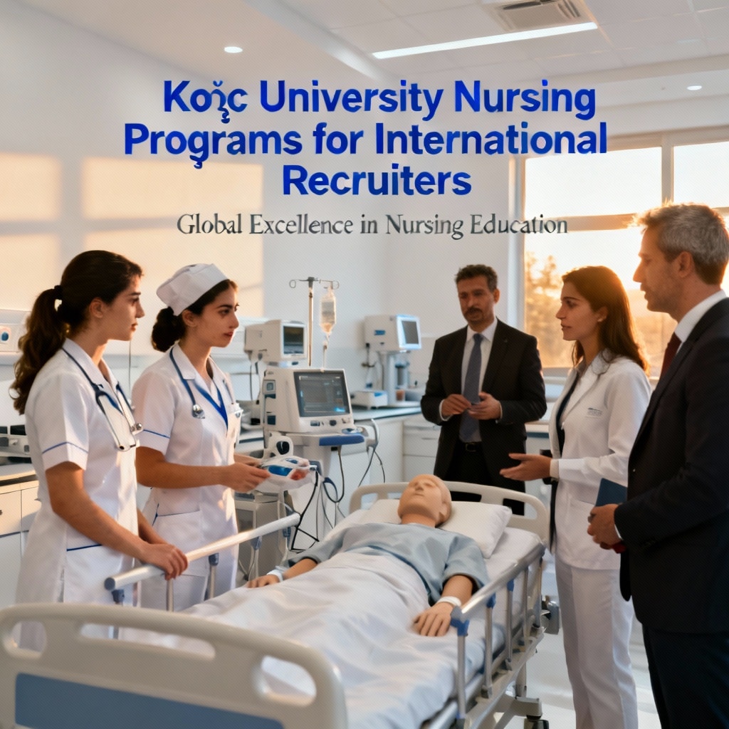 Koç University nursing programs for foreigners