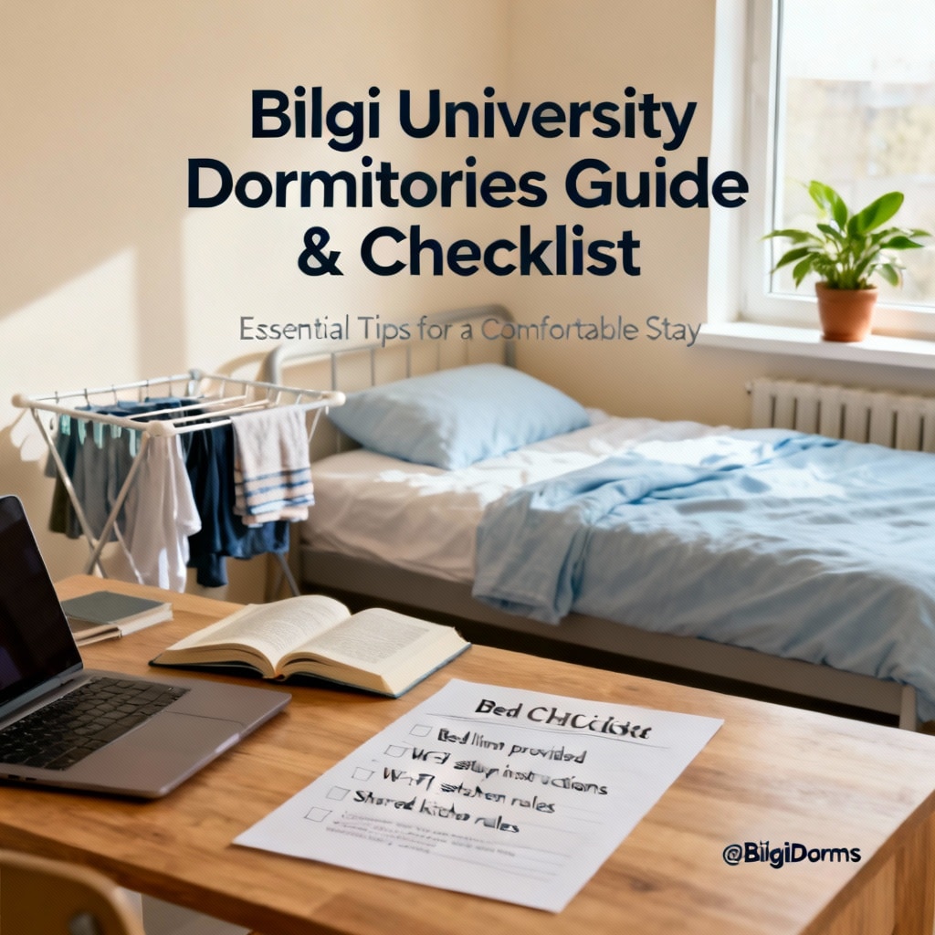 Istanbul Bilgi University dormitories guide complete checklist