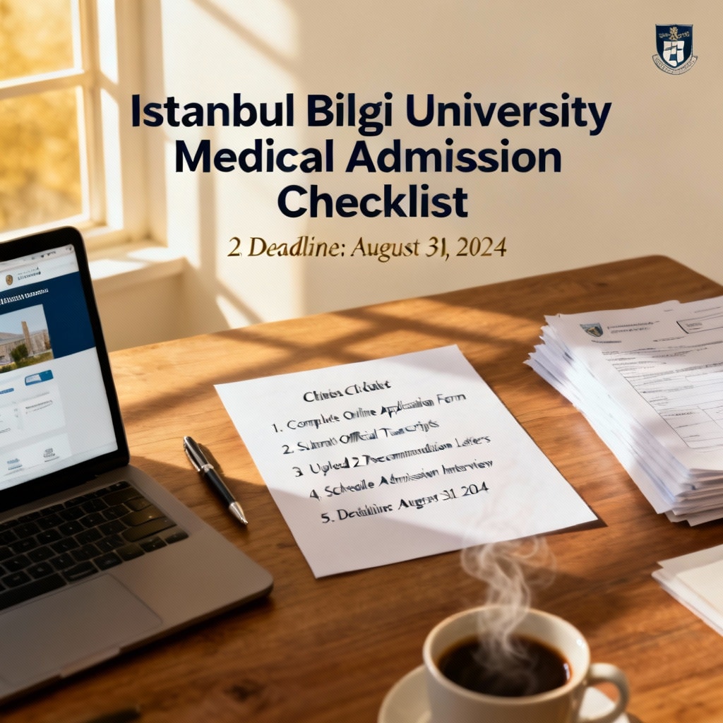 Istanbul Bilgi University medical faculty admission complete checklist