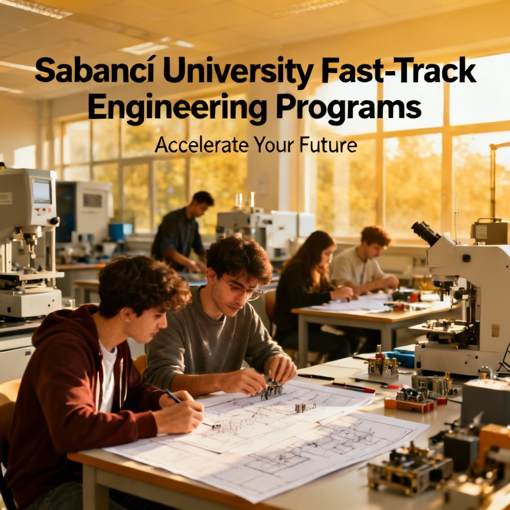 Sabancı University engineering programs fast-track options
