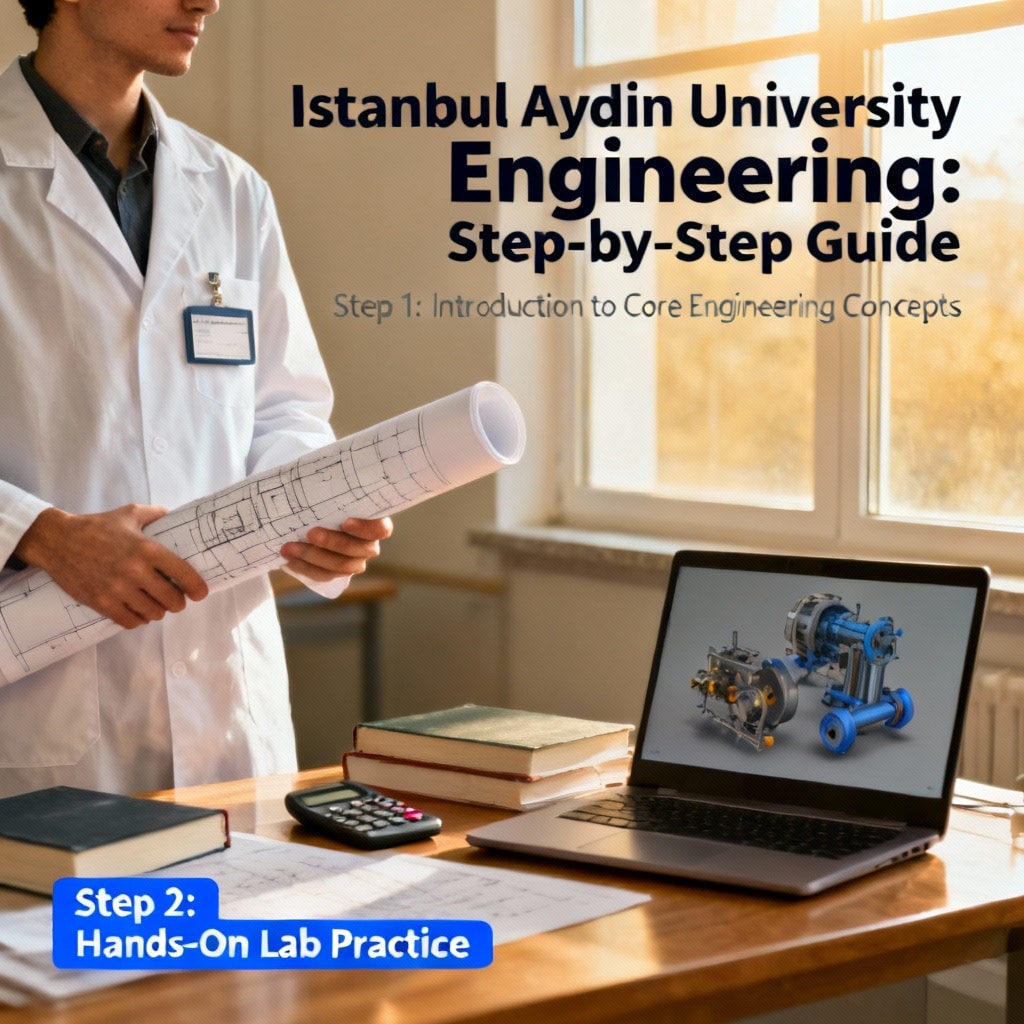 Istanbul Aydın University engineering programs step by step
