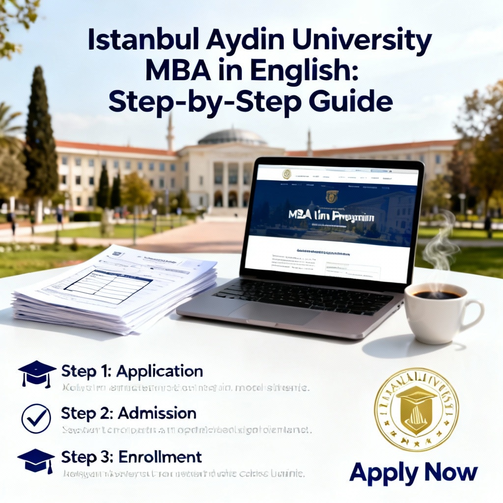 Istanbul Aydın University MBA in English step by step